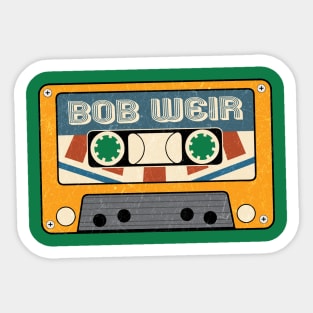 vintage bob weir Sticker